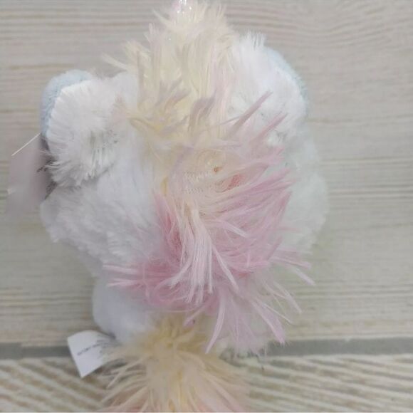 White Unicorn With Rainbow Tail Plush
Stuffed Animal 10 Inch Toy - Picture 11 of 16